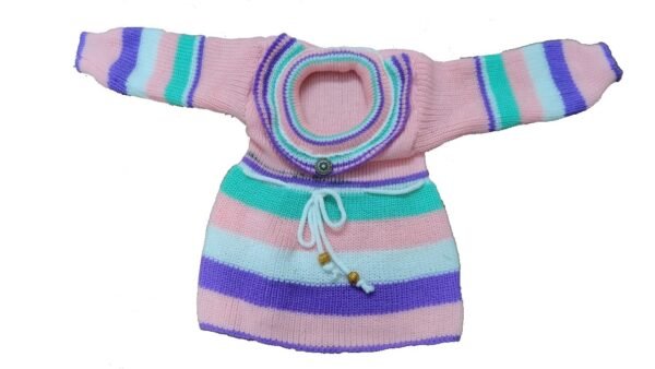 Baby winter wear woollen sweater - Image 2