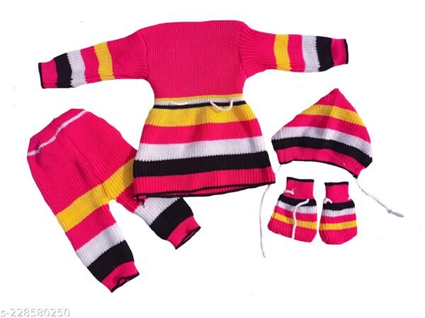 Baby winter wear woollen sweater - Image 2