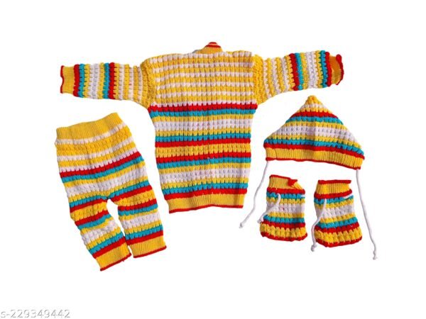 Baby winter wear woollen sweater - Image 2