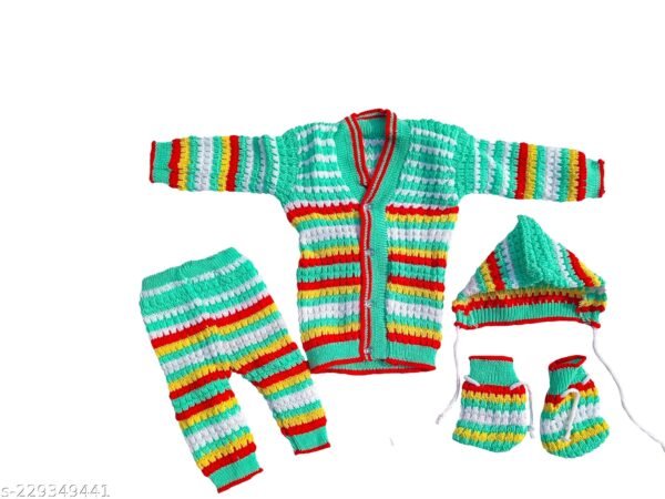 Baby winter wear woollen sweater - Image 3