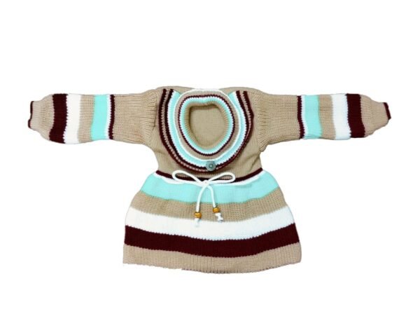 Baby winter wear woollen sweater - Image 4