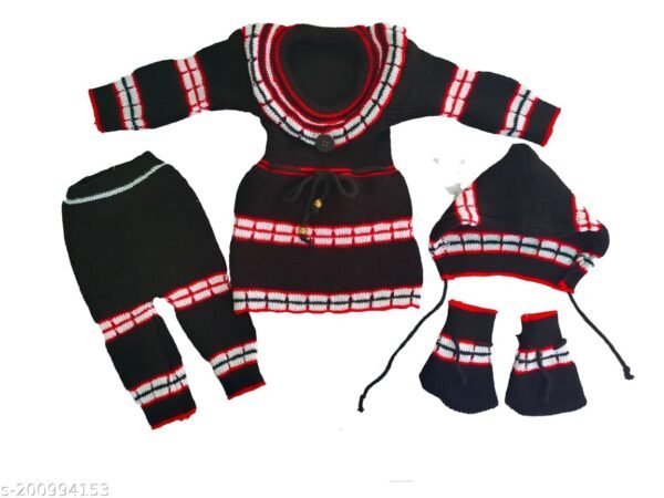 Baby winter wear woollen sweater - Image 2