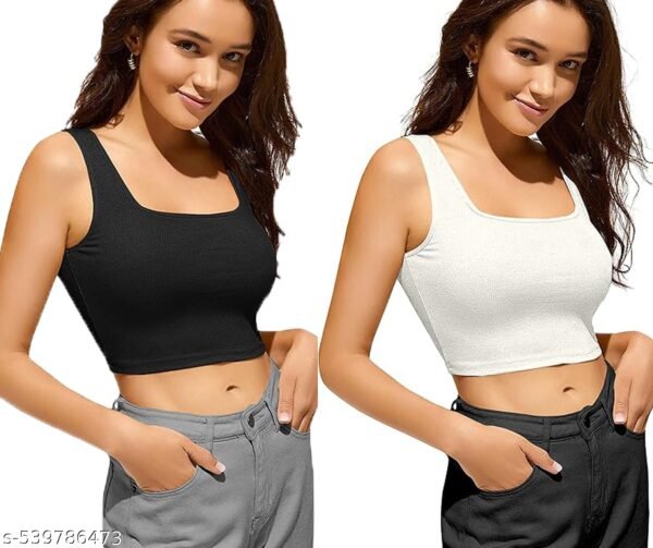 Crop Tank Top Combo of 2 – Minimalis