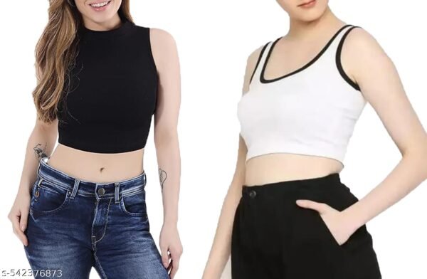 Crop Tank Top Combo of 2 – Minimalist