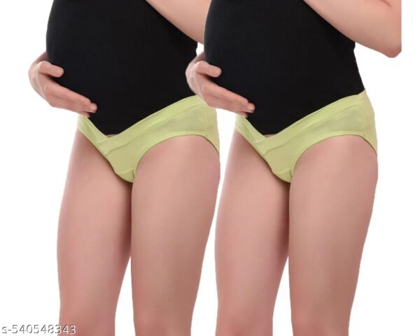 Women Comfy Maternity Briefs (Pack Of 2)
